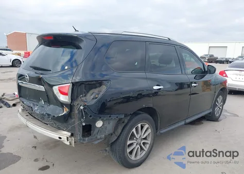 2016 Nissan Pathfinder S z USA, uszkodzony, nr VIN 5N1AR2MN5GC613490